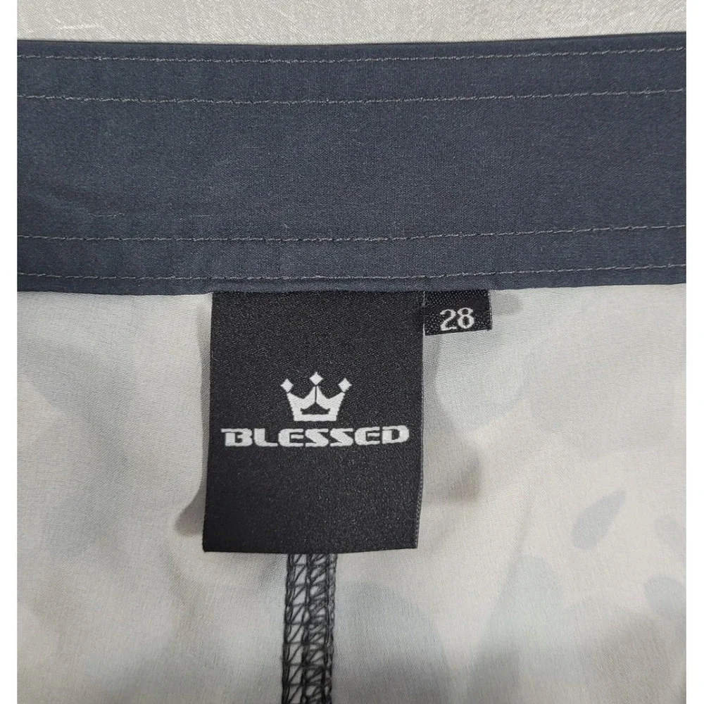 Blessed Men's‎ Surf Swim Trunks Board Shorts - Camo Print - Size 28